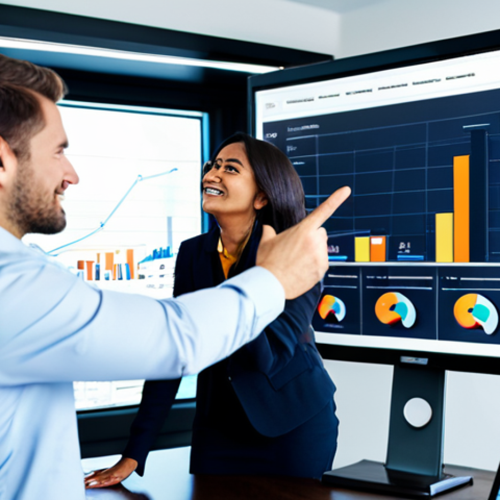 소비자 행동 데이터를 활용한 신제품 혁신 사례 - Data Analysis & Prediction**
A diverse team of professionals collaborating around a large interacti...