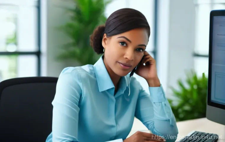 소비자 불만 처리와 고객 관계 관리 - **Prompt 1: The Empathetic Listener**
"A portrait of a diverse female customer service represent...