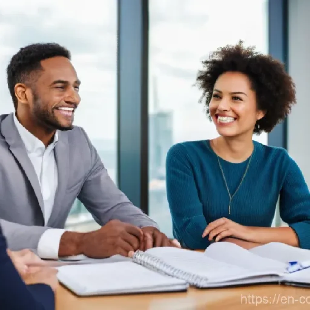 소비자중심 사고 훈련 워크숍 - **Prompt:** A diverse group of four business professionals (two men, two women, aged 30s-50s, dresse...