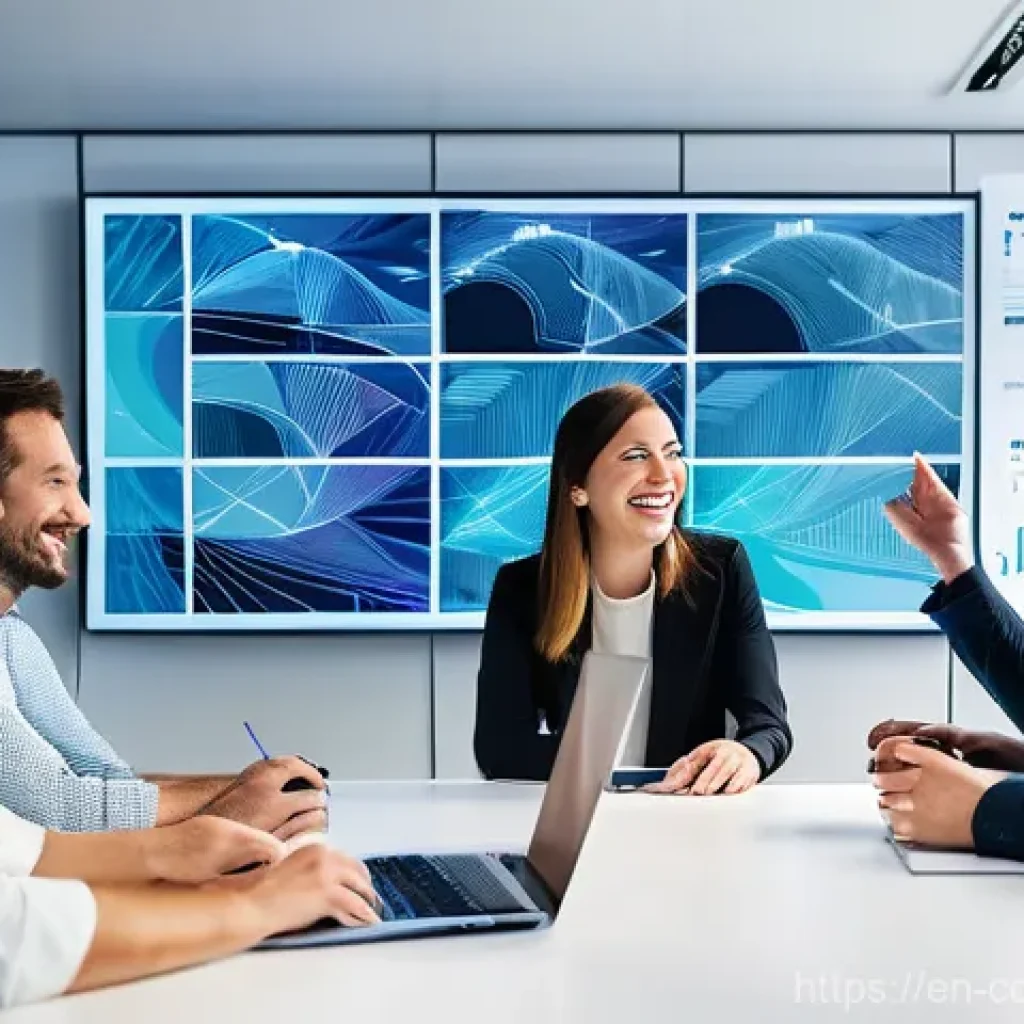 소비자 행동 데이터를 활용한 신제품 혁신 전략 연구와 분석 - **Prompt:** A diverse team of data scientists and marketing strategists, all professionally dressed,...