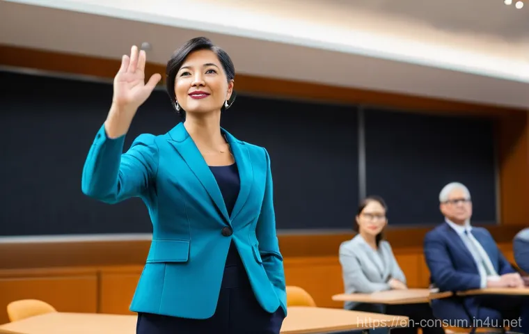 소비자전문기술사 시험 난이도 평가 - **Prompt:** "A determined, gender-neutral professional in their late 30s to early 40s, of diverse et...